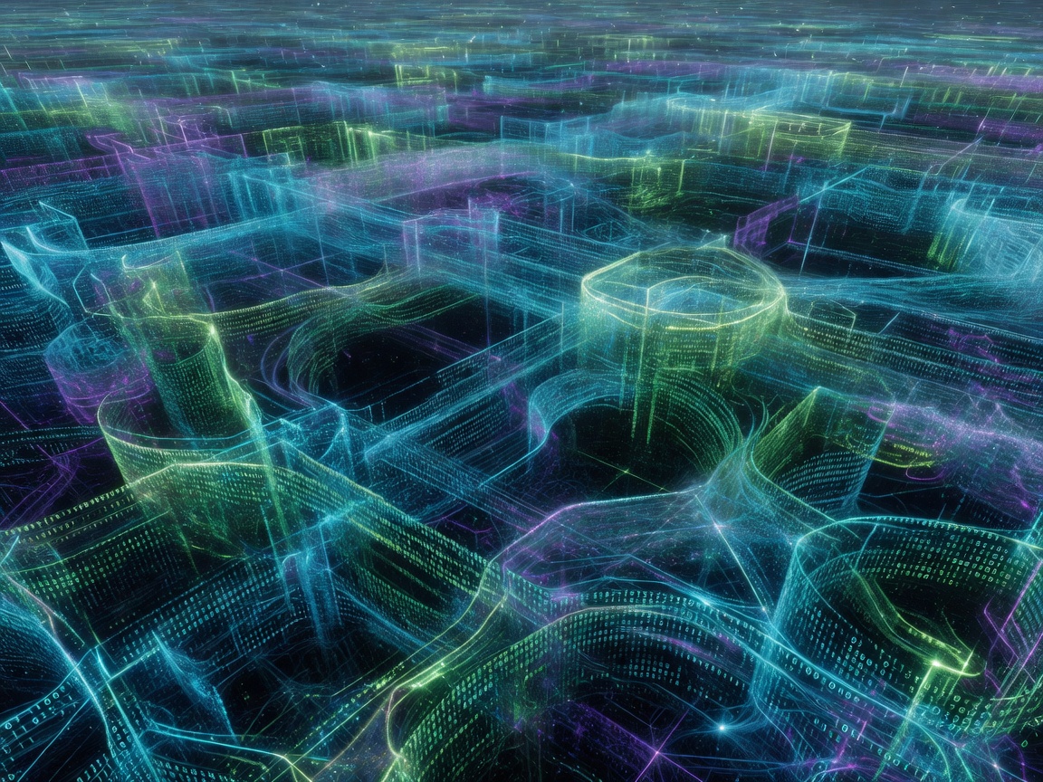 Cyber spatial golden code and matrix data representation